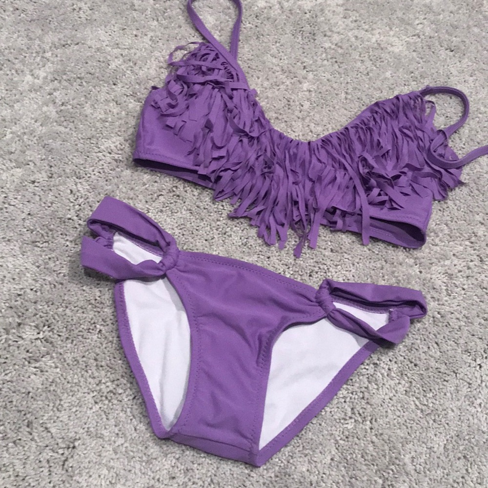 New fringe bikini
